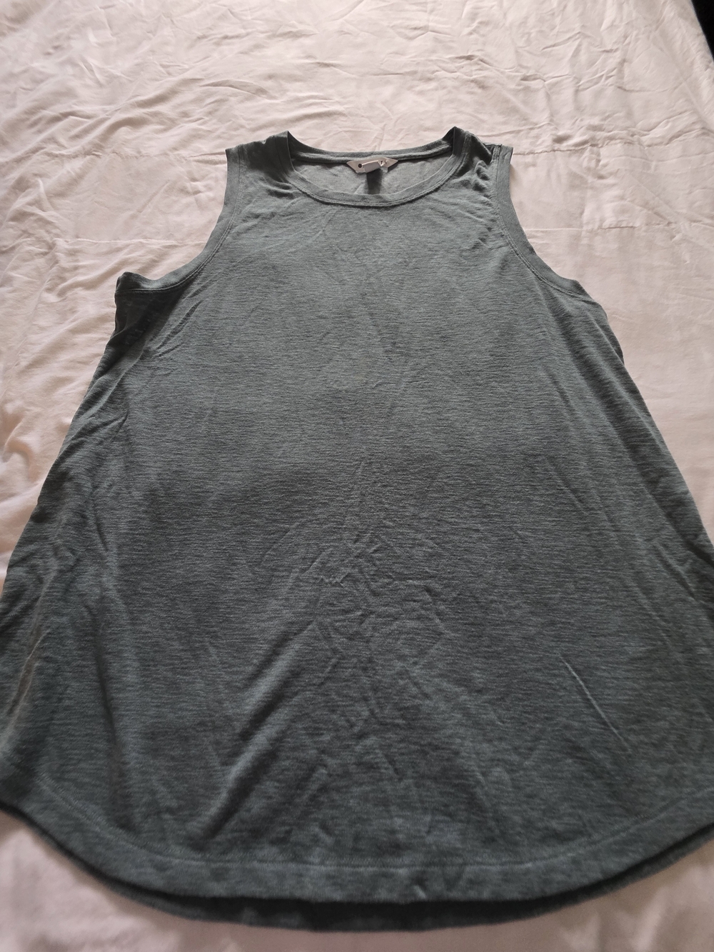 Athleta Slate Green Muscle Tank